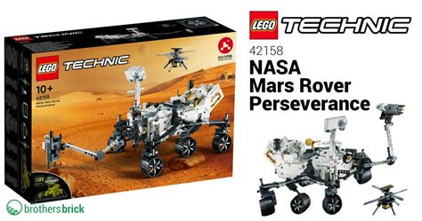 Lego Technic 42158 Nasa Mars Rover Perseverance Officially Revealed As