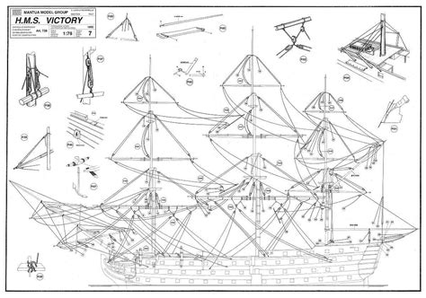 MARY ROSE 1511 Model Ship Plans & Photos