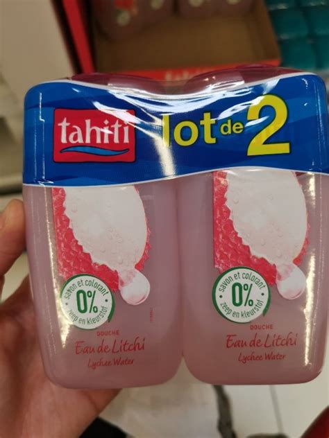 Tahiti Gel Douche Eau De Litchi Paradis 2 X 250 Ml INCI Beauty