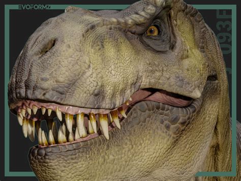 3d Model Tyrannosaurus Rex Jurassic Park High Poly 3d Model Blender Vr