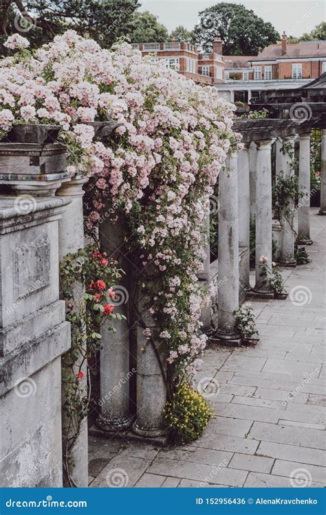 The Hill Garden And Pergola In Golders Green London Uk Editorial