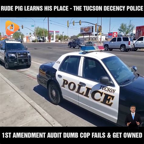 RUDE PIG LEARNS HIS PLACE - The Tuscon Decency Police _ 1A 1st