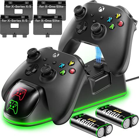 Controller Charger Station For Xbox One Xbox Series X S Elite 2 X 4800 Mwh