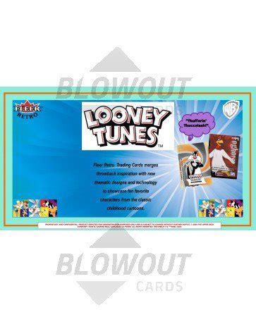 Upper Deck Fleer Retro Looney Tunes Hobby Box