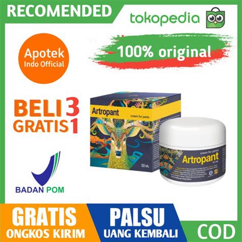 Jual Artropant Obat Sendi Original Asli Atasi Persendian Dan Tulang