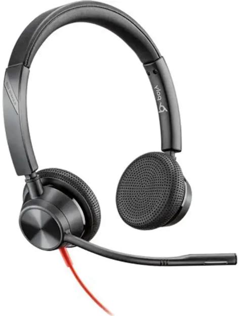 Poly Blackwire 3300 Series Corded Usb Headset With 35 Mm Connection User Guide