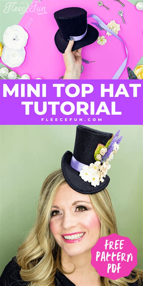 Mad Hatter Hat Printable Template