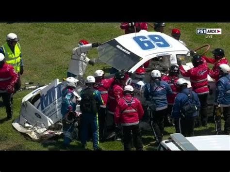 SCOTT MELTON TAKEN TO HOSPITAL AFTER RED FLAG CRASH 2022 GENERAL TIRE