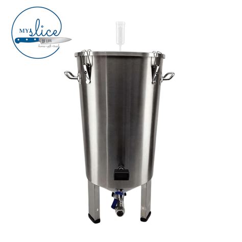 Conical Stainless Steel Fermenter 32L My Slice Of Life