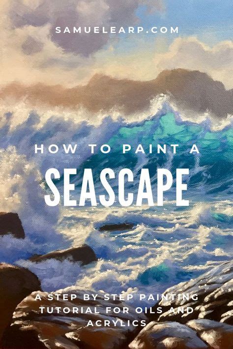 How To Paint A Seascape Port Soif Guernsey — Samuel Earp Artist