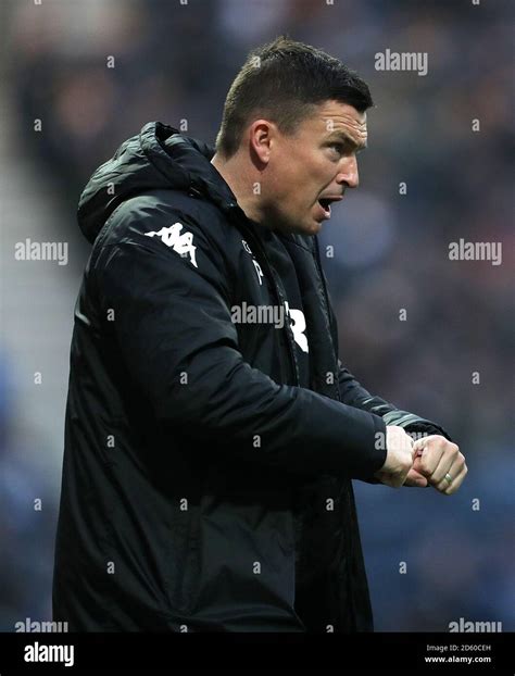 Leeds United manager Paul Heckingbottom Stock Photo - Alamy