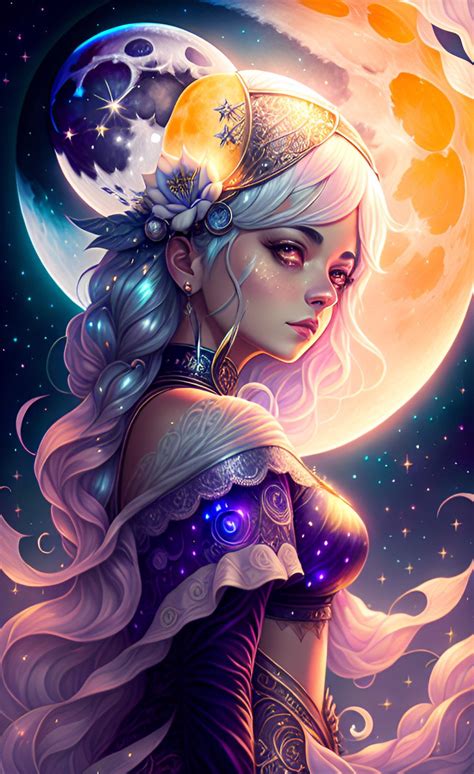 Moon Goddess By Jeffdoute On Deviantart