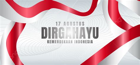 Background Banner Dirgahayu Kemerdekaan Indonesia 17 Agustus Banner