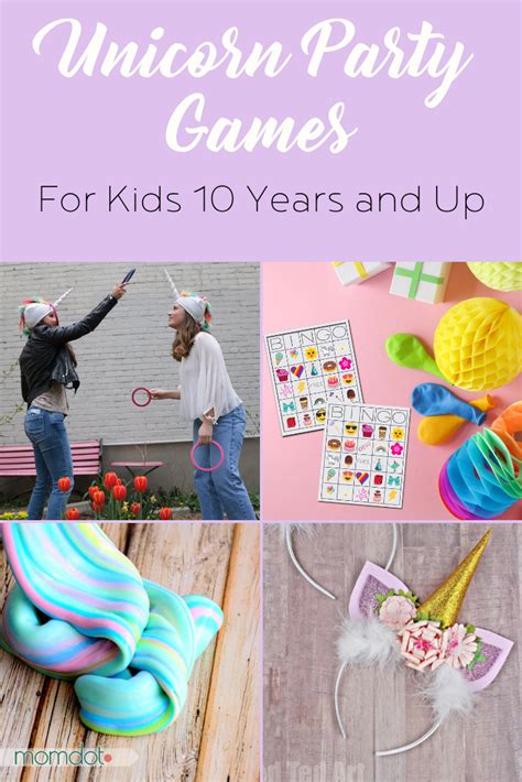 Unicorn Party Games for 10 Years and Up - TINSELBOX