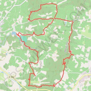 Trace Gps Les Ocres De Mormoiron Itin Raire Parcours