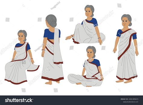 507 Indian Old Lady Characters Images Stock Photos Vectors