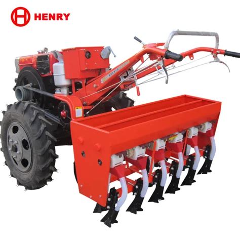 Hand Tractor 3 8 Rows Wheat Rice Planter Corn Maize Beans Seeder Wheat