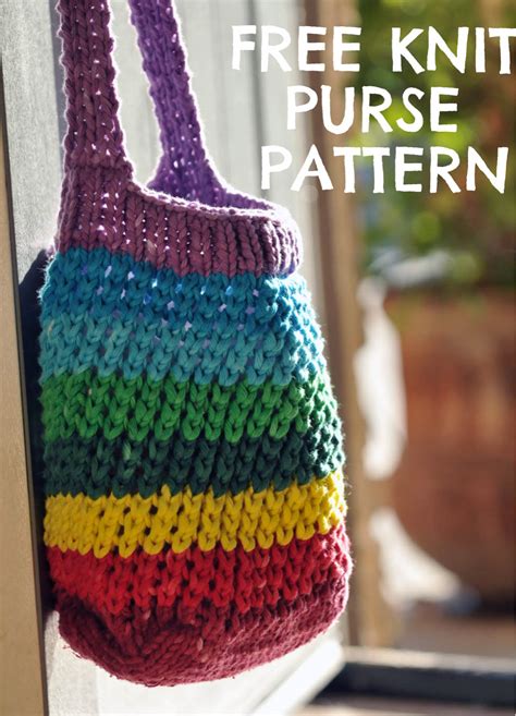 Knitted Bags Free Patterns