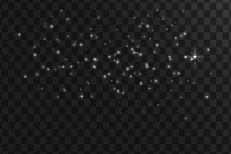 Premium Vector | Vector sparkles on a transparent background christmas ... 