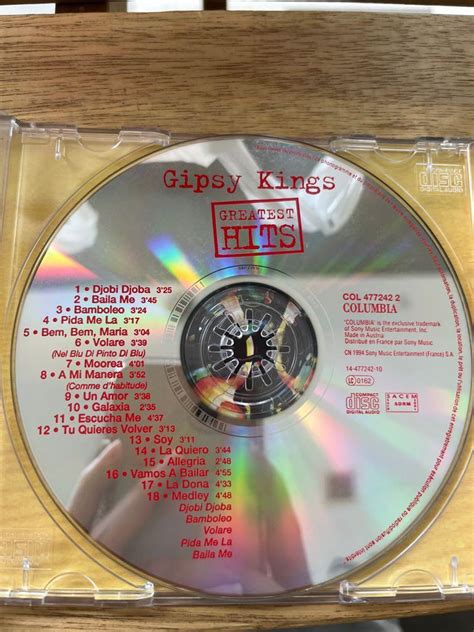 Gipsy King Greatest Hits Hobbies Toys Music Media Cds Dvds On