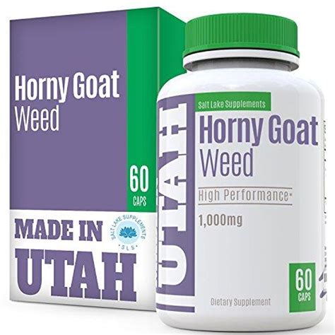 Horny Goat Weed Extract With Maca Root Tongkat Ali Ginseng And Muira Puama Contains Mg
