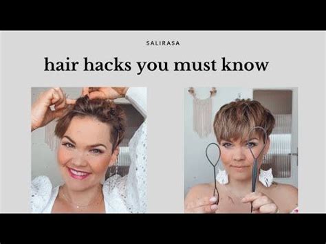 3 Hair Hacks Every Woman Should Know Haarspitzen Haarschnitt Haare