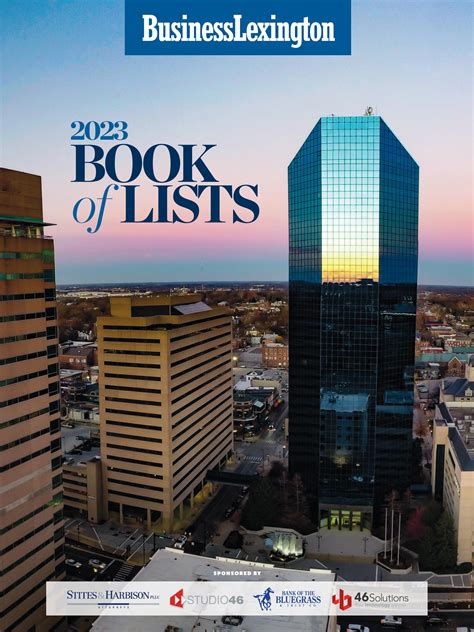 Book of Lists 2023 by Smiley Pete Publishing - Issuu