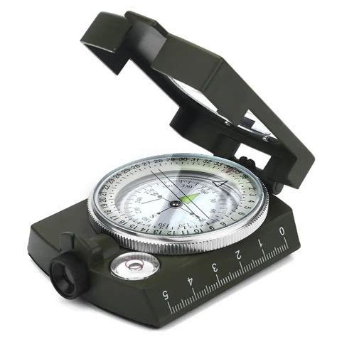 Camping Survival Compass Military Sighting Luminous Lensatic Waterproof