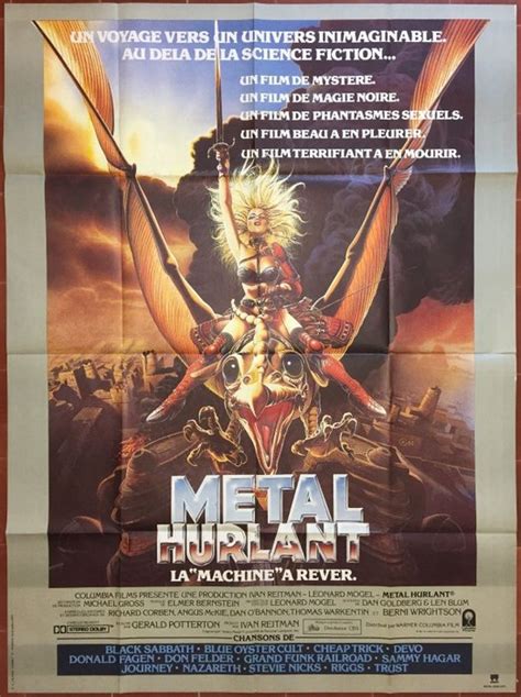 M Tal Hurlant Heavy Metal Affiche De Cin Ma Originale Catawiki