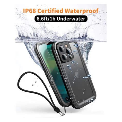 iPhone 13 Pro Waterproof Case Transparent - Cell Defender