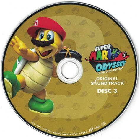 Super Mario Odyssey Original Soundtrack Disc 3 By Naoto Kubo Shiho