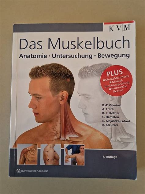 Das Muskelbuch Anatomie Untersuchung Und Bewegung Im Kanton