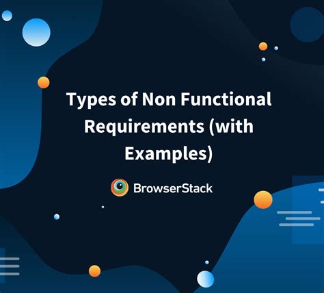 NFRs What Is Non Functional Requirements Example Types BrowserStack