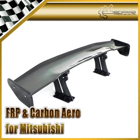 Car Accessories For Evolution Evo 7 8 9 Carbon Fiber Vrs Style Gt Spoiler Glossy Fibre Rear