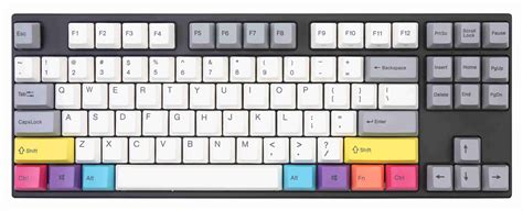 Varmilo MA Series V2 CMYK White LED TKL EC Mechanical Keyboard