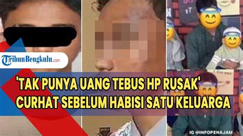 Tak Punya Uang Tebus Hp Rusak Curhat Siswa Smk Ke Temannya Sebelum