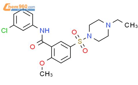 888012 34 8 Benzamide N 3 Chlorophenyl 5 4 Ethyl 1 Piperazinyl