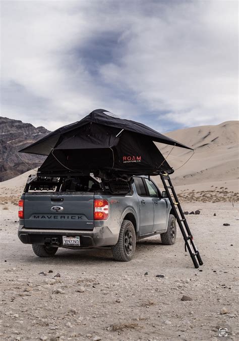 Maverick Set Up For Camping And Light Off Roading With Bed Rack And Rtt Xtrusion Roam Rooftop