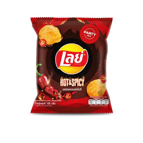 เลยคลาสสค ฮอตแอนดสไปซ 105 กรม LAYS CLASSIC HOT AND SPICY 105G Shopee Thailand