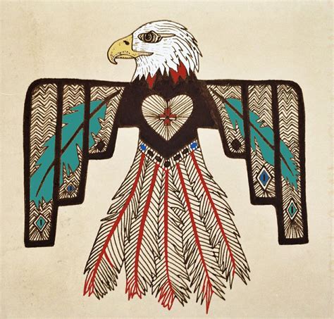 Native American Thunderbird Drawings