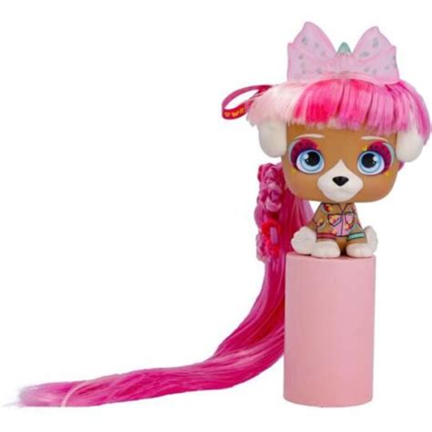 Mini Poupée Vip Pets Imc Toys Bow Power Juliet Cheveux Extra