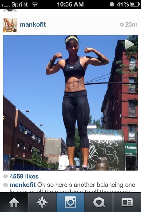 Her Body Is Amazing And All The Things She Does In Fitness Mankofit