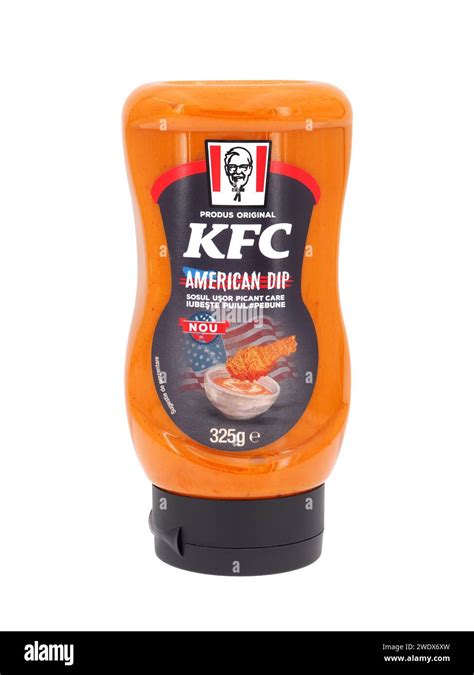 Rome Italy November 3 2023 Plastic Bottle Of Kfc American Dip