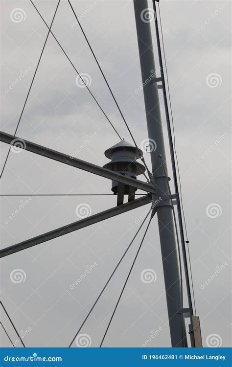 Tornado Siren For Dangerous Weather Stock Image Image Of Town