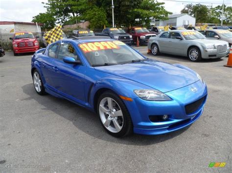 2004 Winning Blue Metallic Mazda Rx 8 Grand Touring 46957707 Photo 6