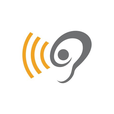 Hearing Logo Template 16974488 Vector Art At Vecteezy