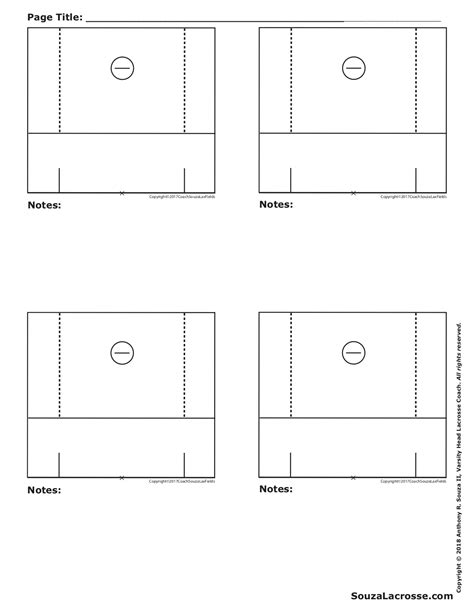 Mens Lacrosse Field Diagrams — Souza Lacrosse