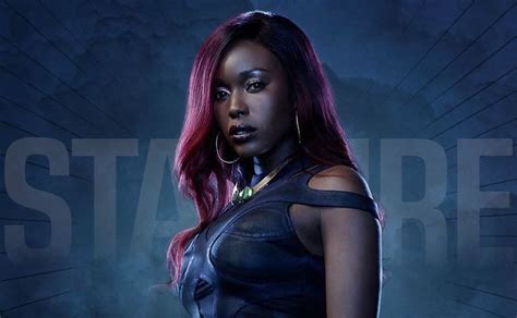 Anna Diops Starfire Gets A New Look For Titans Season 3