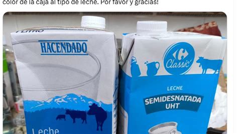 Se Fija En La Leche De Mercadona Y De Carrefour Y Hace Un Llamamiento