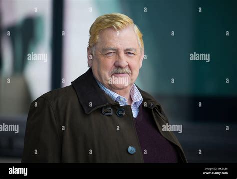 Actor, Peter Wight, also known as Peter Wright, outside the BBC ...